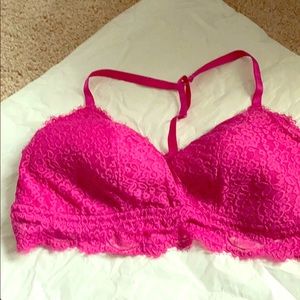 Aerie fuschia bra
